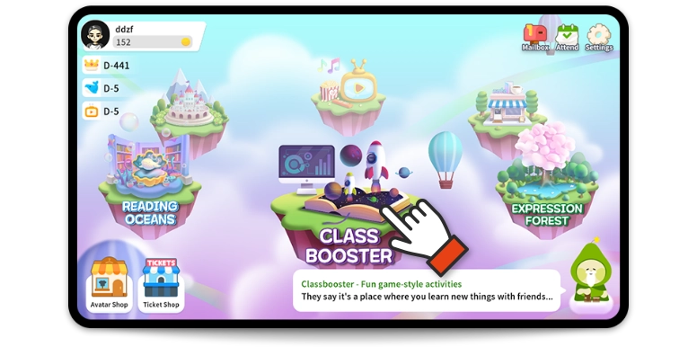 Click CLASS BOOSTER